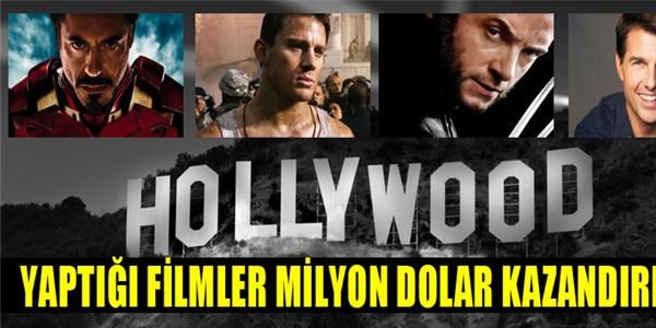 İşte Hollywood un en çok kazanan 10 aktörü