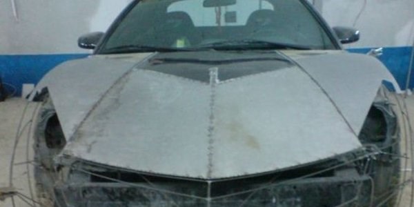 Kendi elleriyle Lamborghini yaptı!