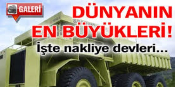 İşte nakliyenin devleri