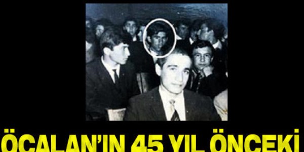 Öcalan'ın 45 yıl önceki fotoğrafı ortaya çıktı