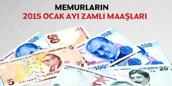 Memurların zamlı maaşı belli oldu