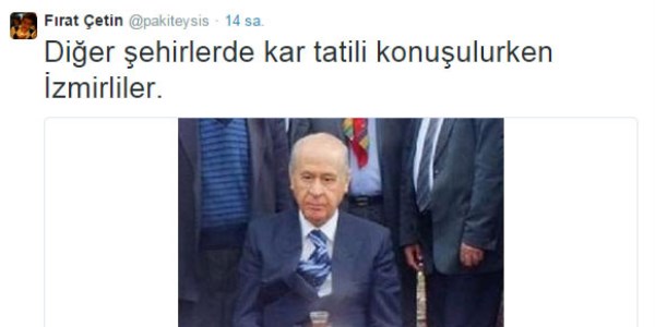 Kar sosyal medyanın gündemine oturdu