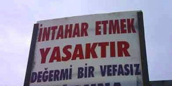 Yurdum insanından 'İbretlik yasaklar'