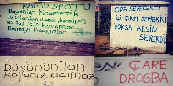Türk işi duvar yazıları