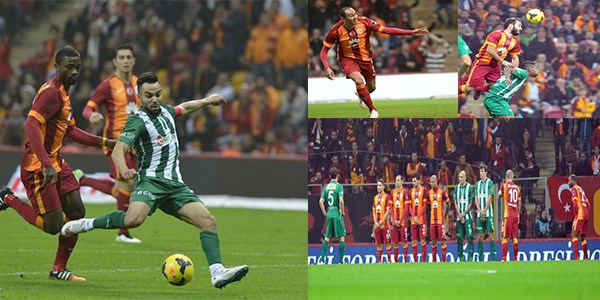 Galatasaray - Bursaspor tweetleri