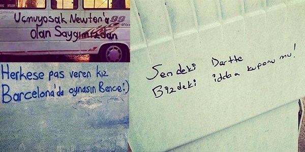 İlginç duvar yazıları -2