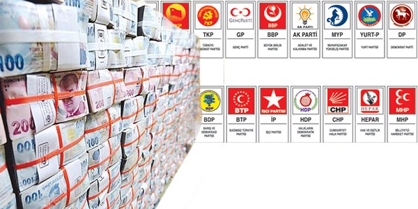 İşte partilerin alacağı para yardımı!