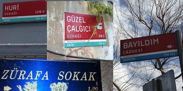 Türkiye'den en ilginç sokak isimleri