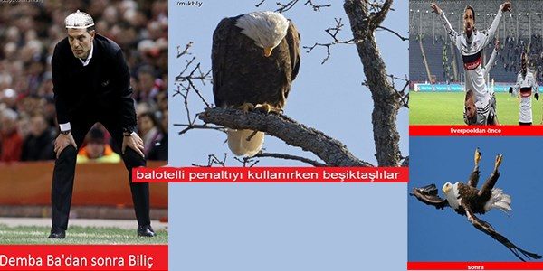 Beşiktaş Liverpool maçı müthiş capsler