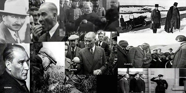 Atatürk'ün bilinmeyen fotoğrafları...