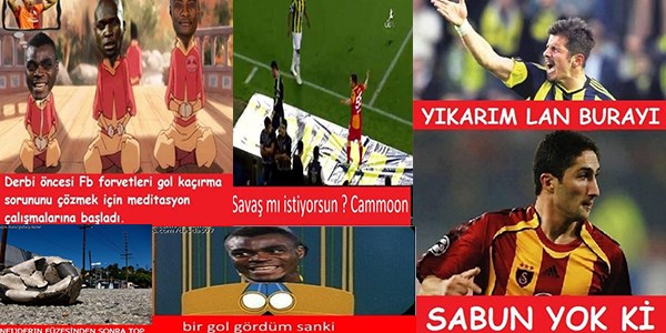 Derbi öncesi capsler patladı