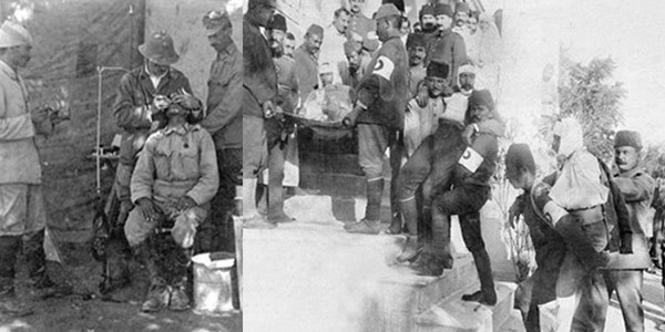 Çanakkale'nin cephe gerisinden çarpıcı fotoğraflar