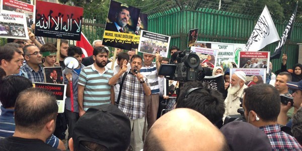 Mısır'daki katliam Ankara'da protesto ediliyor