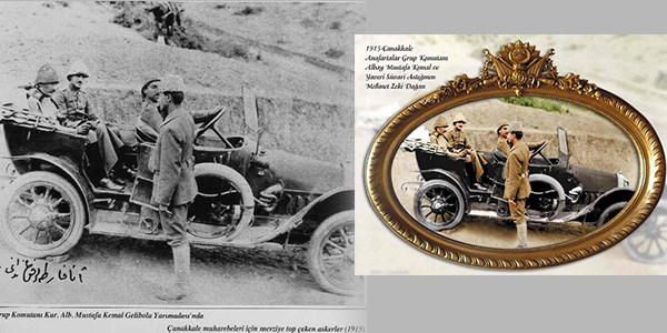 Atatürk'ün Çanakkale'deki ilk fotoğrafı