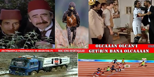 Güldüren Beşiktaş maçı capsleri