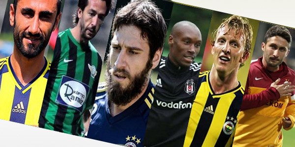 Sezon sonunda sözleşmesi bitenler!
