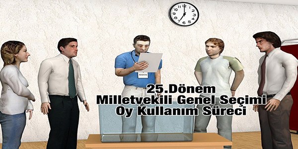 Adım adım oy kullanım süreci
