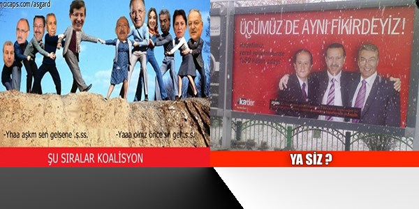 En komik koalisyon capsleri