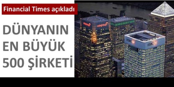 En değerli 500 şirketten ikisi Türk