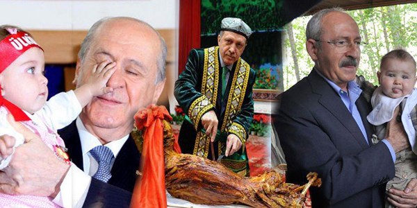 Liderlerin güldüren halleri