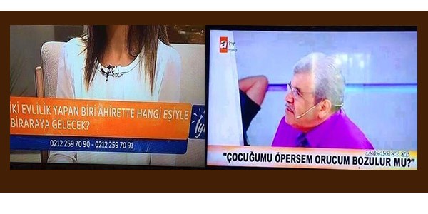 Türk televizyonlarında en ilginç sorular