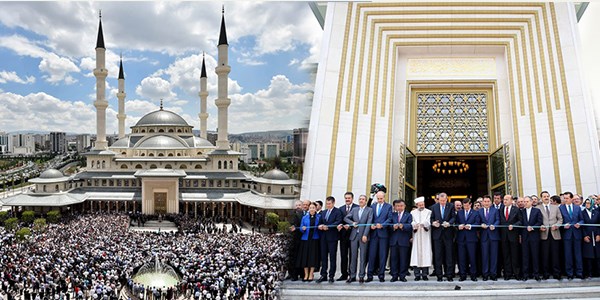 Beştepe Millet Camisi açıldı