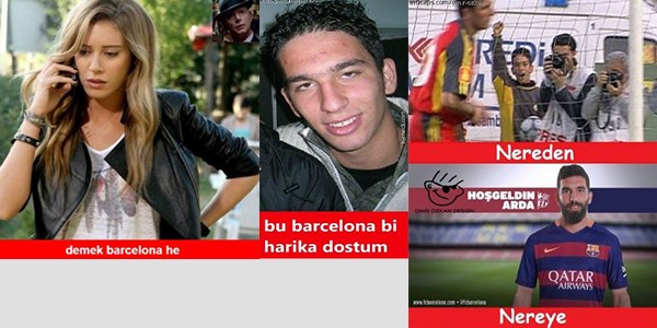Arda imzayı attı capsler patladı