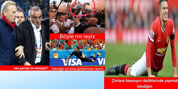 Van Persie capsleri coşturdu