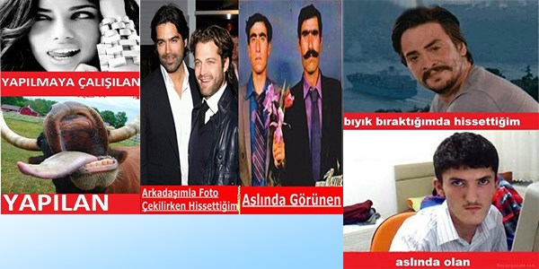 Yeni çılgınlık: 'Aslında olan' caps'leri