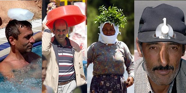 Yurdum insanının ilginç serinleme yöntemi!