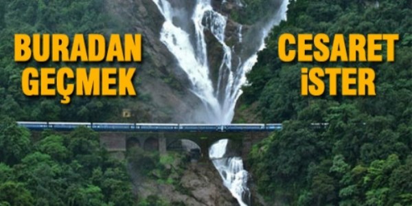 Büyüleyici tren yolları