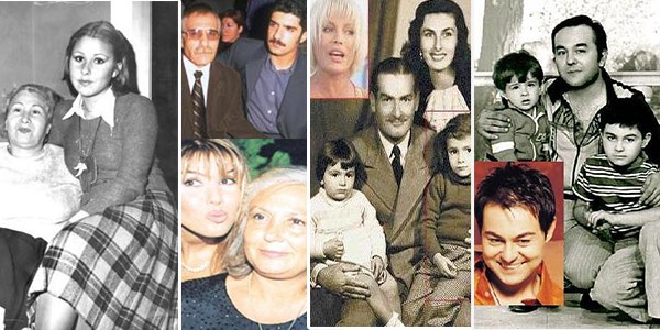 Ünlülerin görülmemiş aile fotoğrafları