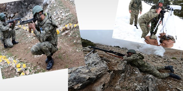 Özel eğitimli 'mavi bereliler'e görev verildi!