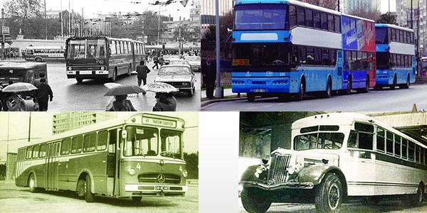İstanbul'un 100 yıllık ulaşım araçları