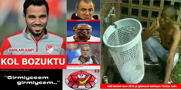Türkiye Letonya maçı capsleri