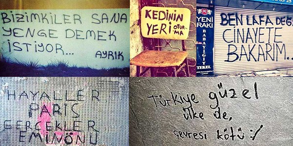 En ilginç duvar yazıları