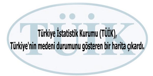 Türkiye'nin 'medeni durum' haritası