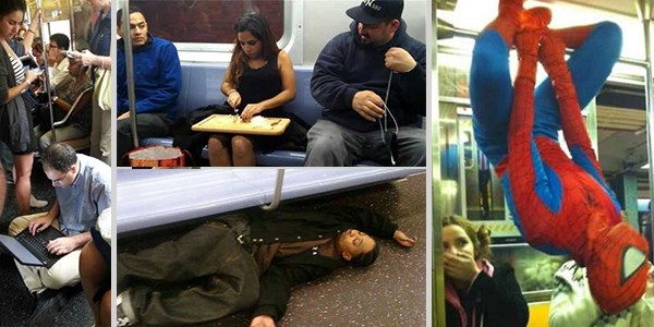 Metronun en garip insanları