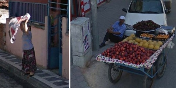 Türkler Google'ın kamerasına yakalanırsa