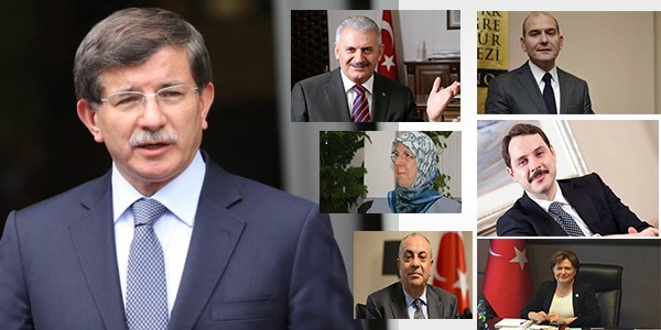 64. Hükümetin kabine listesi
