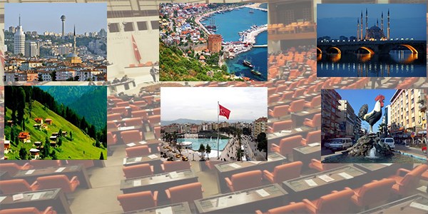 Türkiye'yi bu iller yönetti