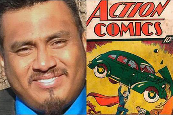 Minnesotal David Gonzales (35) evinde tadilat yaptrrken ortaya kan gazete ve dergilerin arasndan kan 1938 yl baskl Action Comics'in ilk saysn buldu ve hayat deiti.