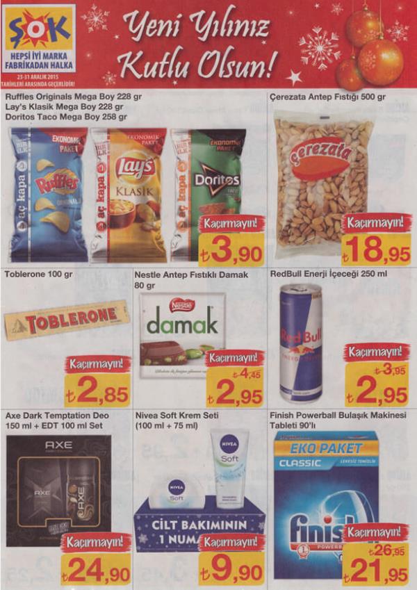 OK'un 23 Aralk 2015 tarihli frsat rnleri