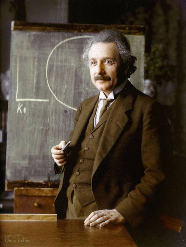Albert Einstein, 1921.