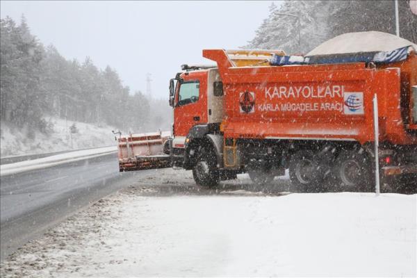 Bolu Da'nda kar ya balad