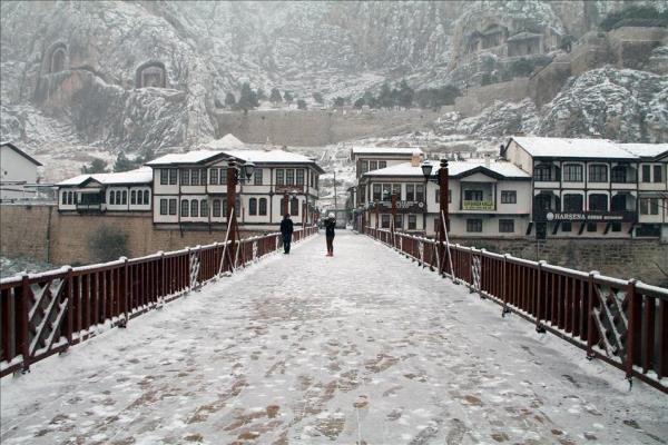 Amasya'da kar ya