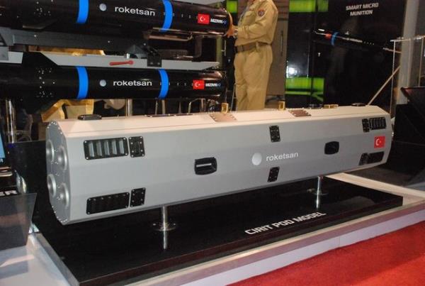 Mzrak fzeleri ATAK T-129 helikopterlerine entegre edilecek.