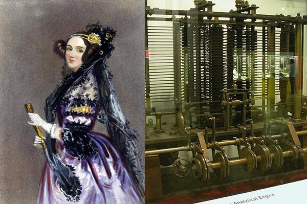 �lk bilgisayar program� Ada Byron Lovelance'e aittir.