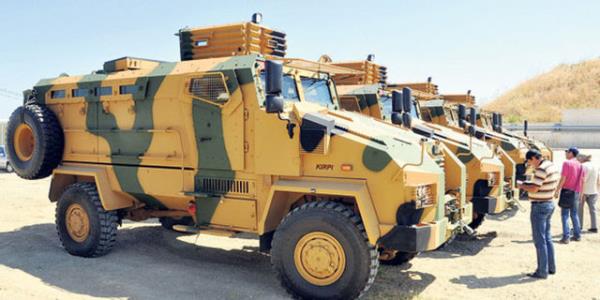 BMC tarafndan tasarlanp retilen kirpi en dayankl anti mayn aralarndan biri.