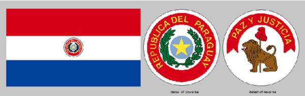 Paraguay bayra dnyadaki n ve arkas farkl olan tek bayraktr. Ortadaki logo nde deiik, arkada deiiktir...